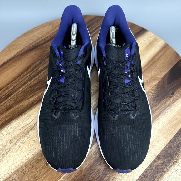 Nike Air Zoom Pegasus 39 Baltimore Ravens Running Shoes Men's Size 10 DR2043-001 - Picture 2 of 8